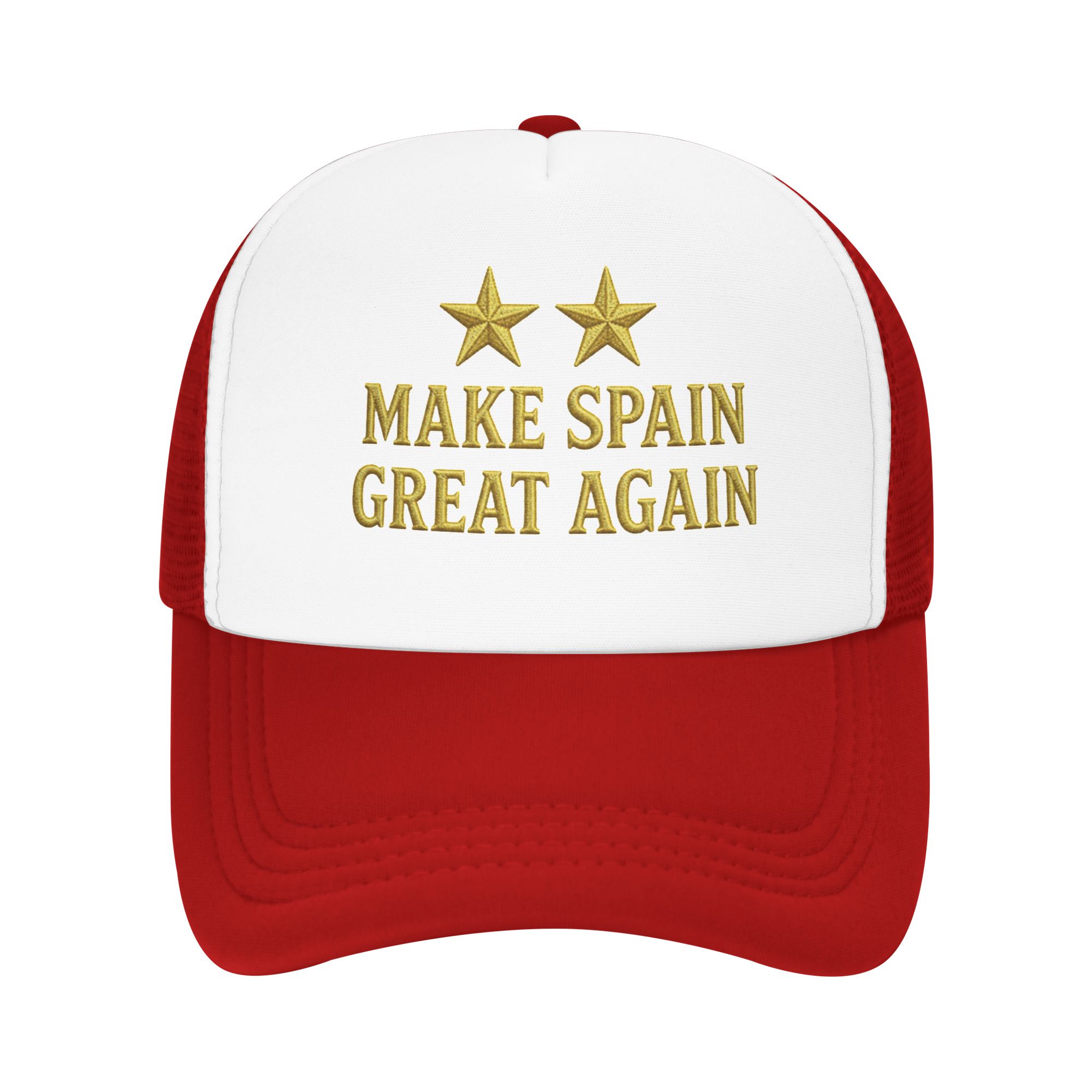 Trucker Cap Mesh - 골든 2 스타즈 스페인을 다시 위대하게