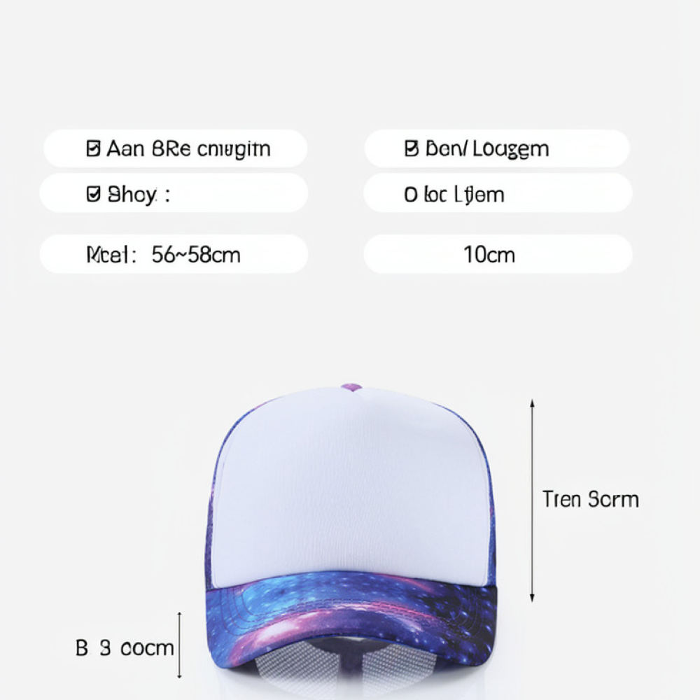 조절 가능한 메시 소재 야구 모자, 남녀 공용, 여름용 - Trucker Cap Mesh 리뷰 및 가격