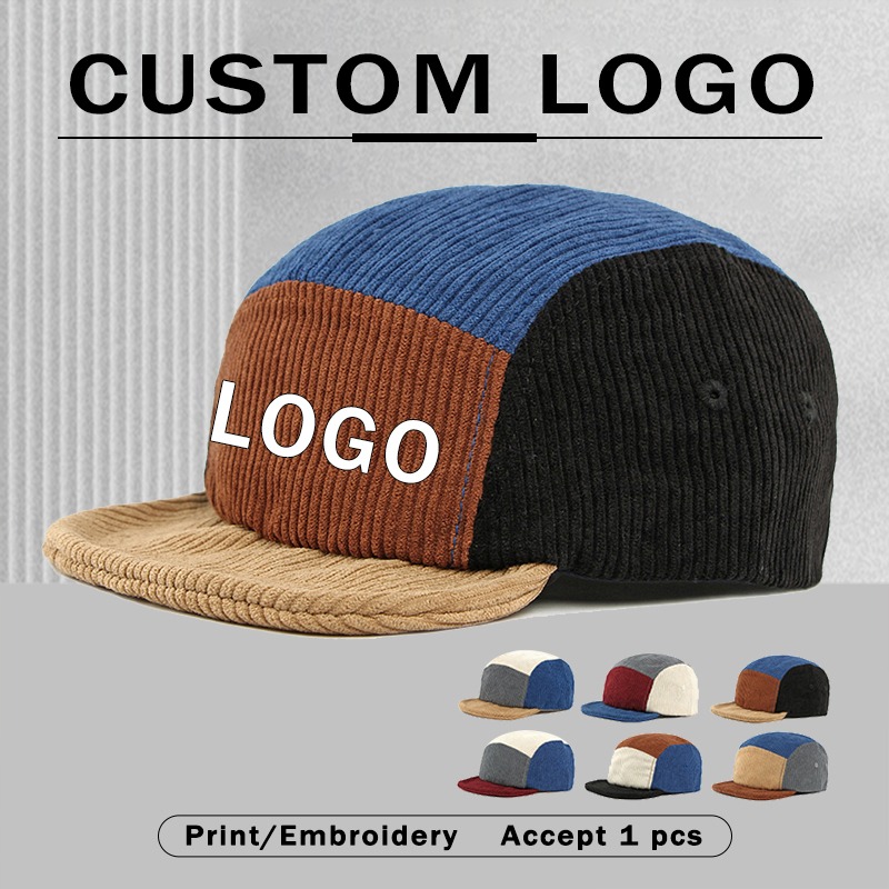 남성용 빈티지 스타일의 짧은 챙이 달린 코듀로이 소재  - Corduroy Cap 5 Panel 리뷰 및 가격