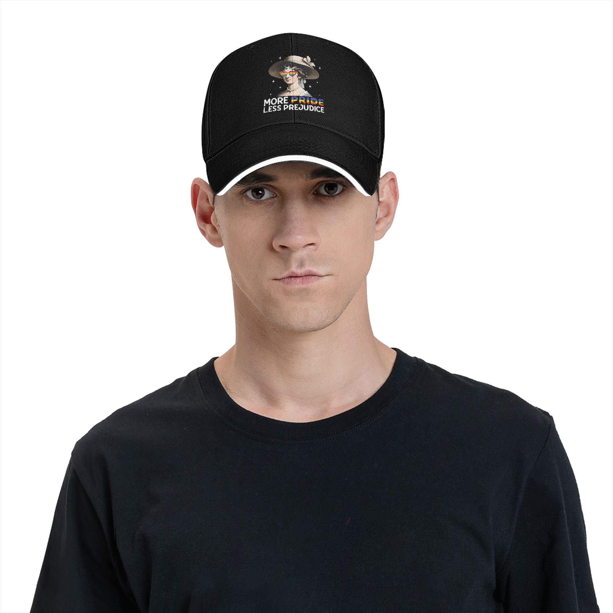 남성 여성 더 많은 자부심, 덜 편견 모자 패션 야구  - Golf Cap Dad 리뷰 및 가격