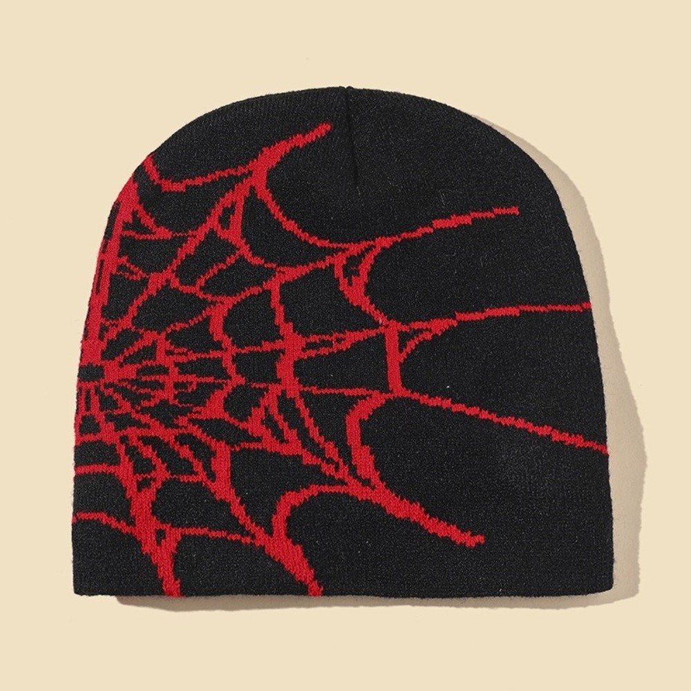 고딕 스타일의 부드러운 거미줄 패턴 비니, 따뜻한 스트 - Beanie Cuffed Knit 리뷰 및 가격
