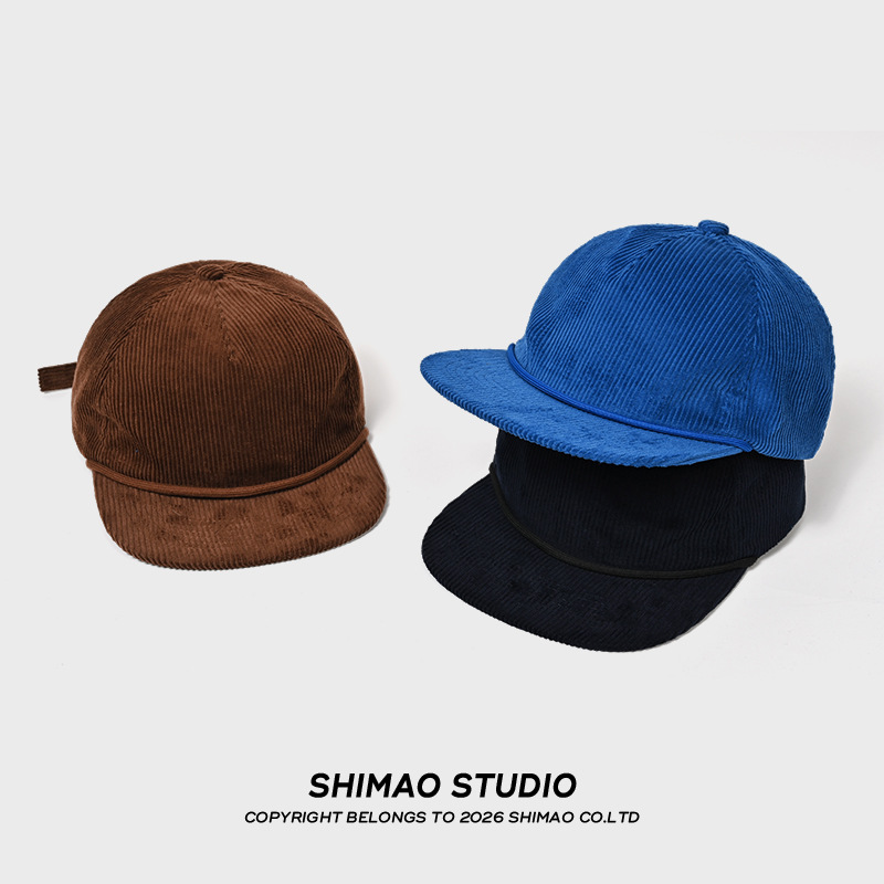 맞춤 자수 로고가 들어간 5패널 플랫 엣지 힙합 모자, - Corduroy Cap 5 Panel 리뷰 및 가격