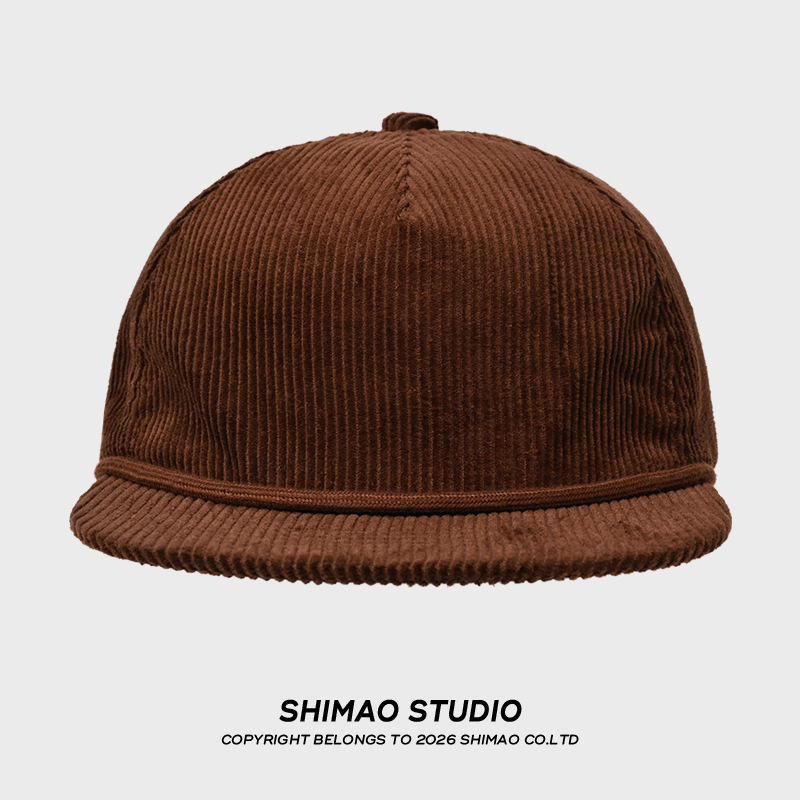 맞춤 자수 로고가 들어간 5패널 플랫 엣지 힙합 모자, - Corduroy Cap 5 Panel 리뷰 및 가격