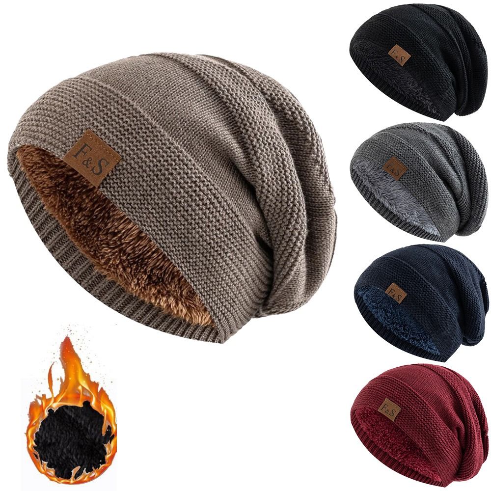 캐주얼한 스타일의 털 안감 겨울용 비니, 부드러운 소재 - Beanie Cuffed Knit 리뷰 및 가격