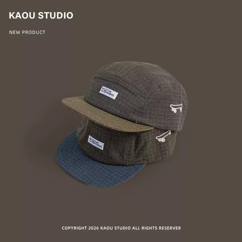 스케이트 자수 5패널 야구 모자, 남녀 공용, 패치워크 - Corduroy Cap 5 Panel 리뷰 및 가격