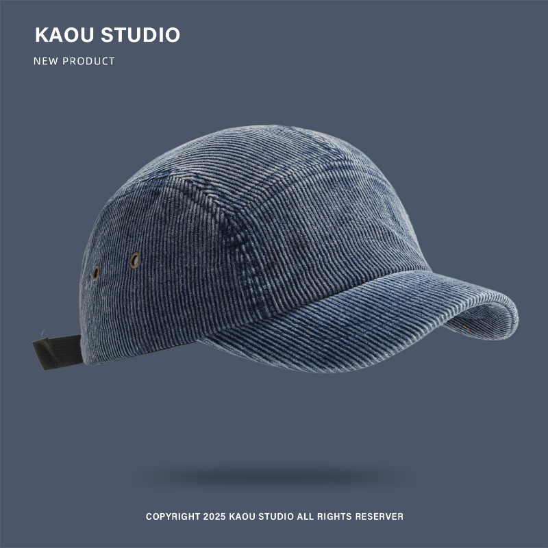 일본 레트로 단색 코듀로이 5패널 야구 모자 가을 겨울 - Corduroy Cap 5 Panel 리뷰 및 가격
